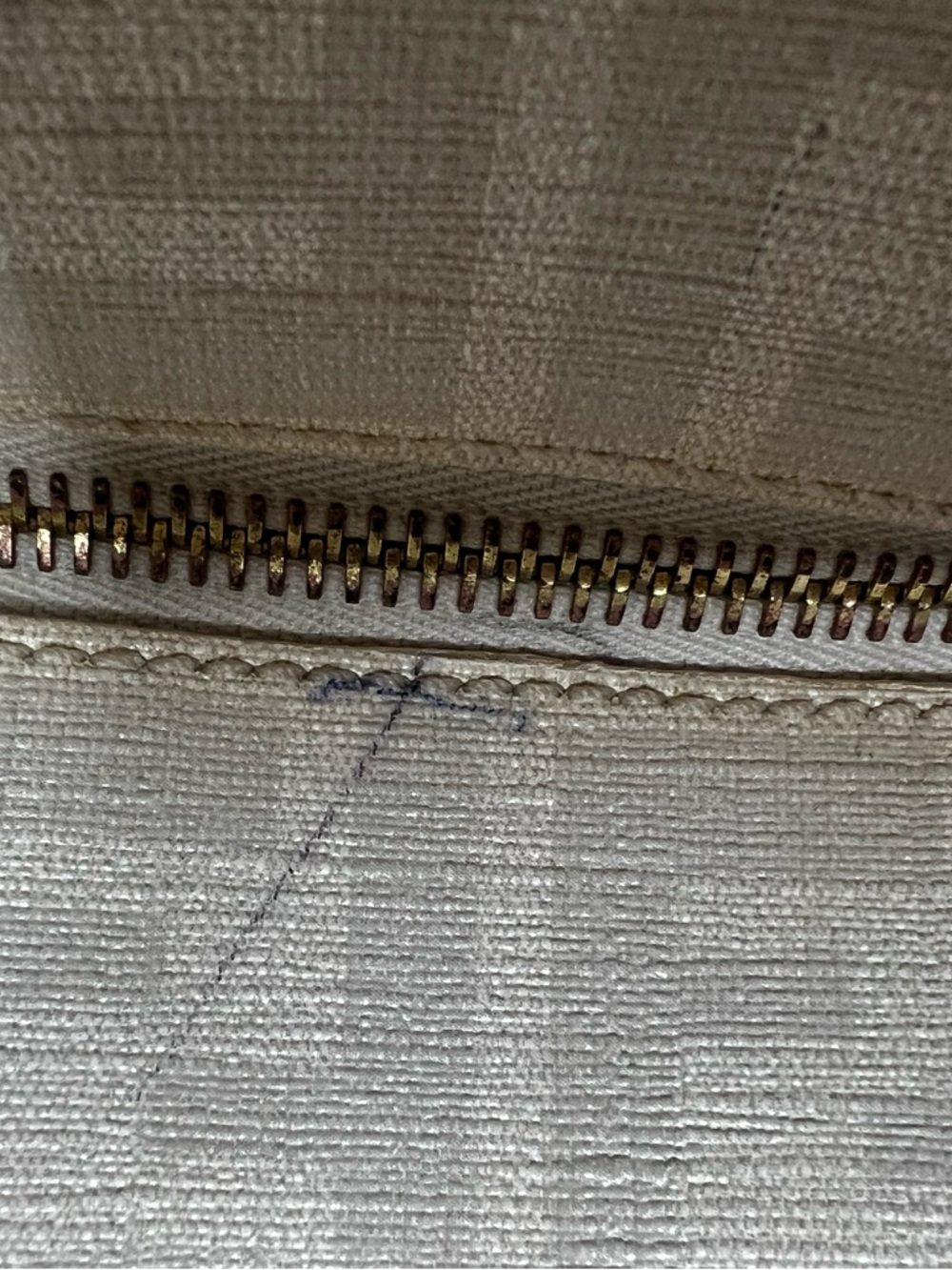FENDI Zucca Spalmati Striped LARGE Tote Bag Authentic - Picture 15 of 15